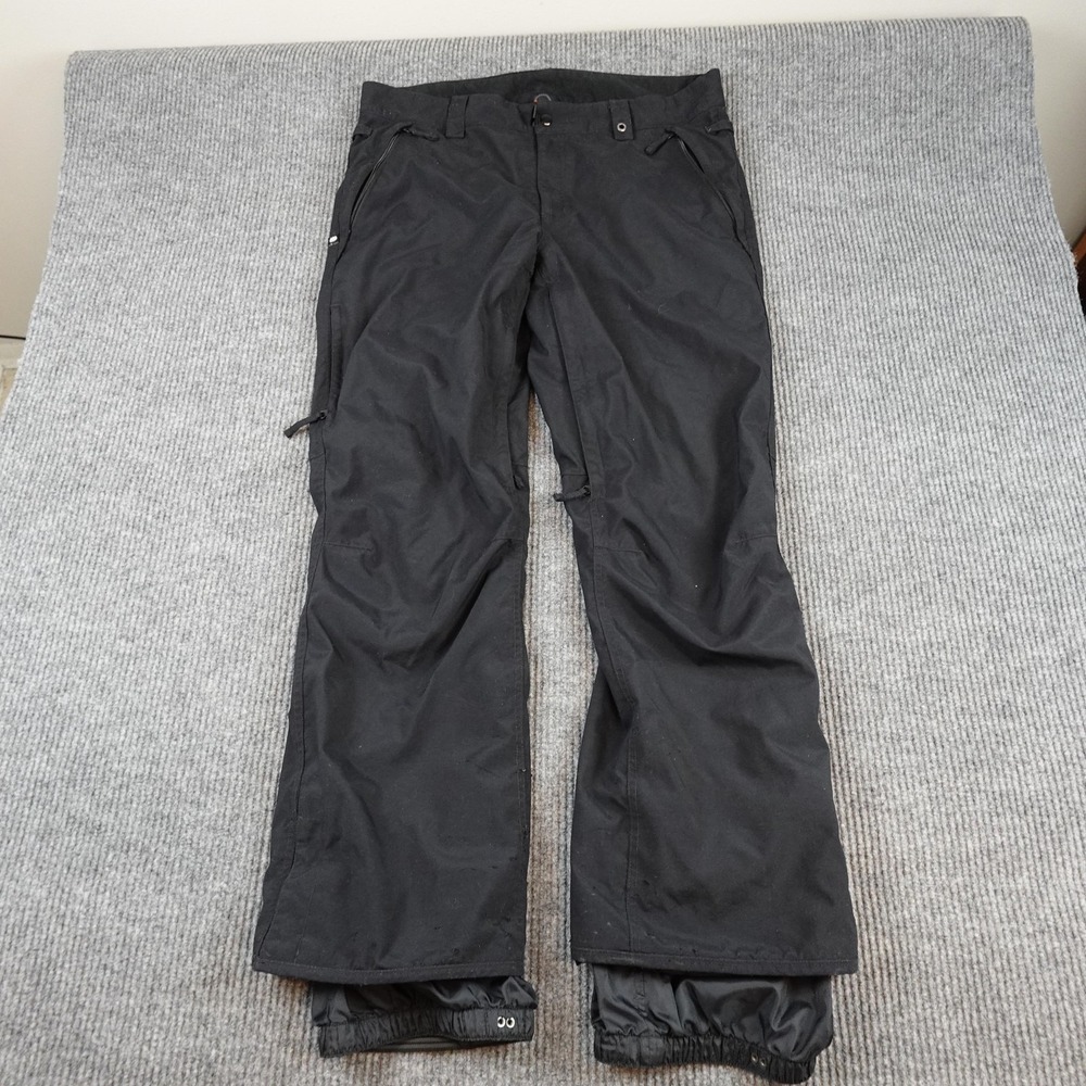 686 Snow Pants Mens XL Black InfiDRY 10K Waterproof Insulated Ski Snowboard